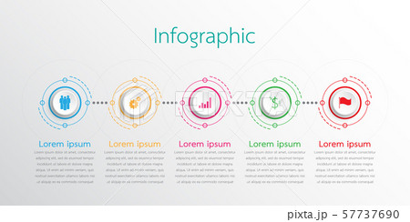 Vector infographic templates used for detailed reports. All 5 topics. Vector infographic templates used for detailed reports. All 5 topics. 57737690