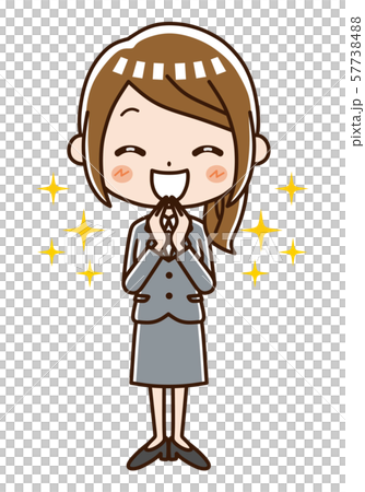 女商人高興 57738488