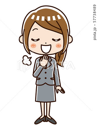 ビジネスウーマン 安心 ビジネスウーマン 安心 57738489