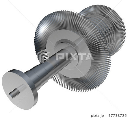 タービンのイラスト素材