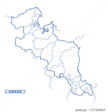 美しい花の画像 元のイラスト 京都 地図 シンプル