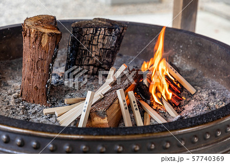 護摩の炎 熊野那智大社 57740369