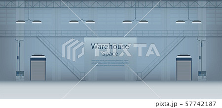 Warehouse interior banner 57742187