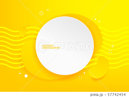 Dynamic background template with 3D shapes modern concept. minimal poster. 57742454