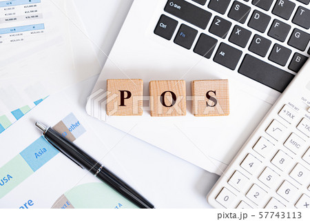 POS アルファベットの文字 57743113