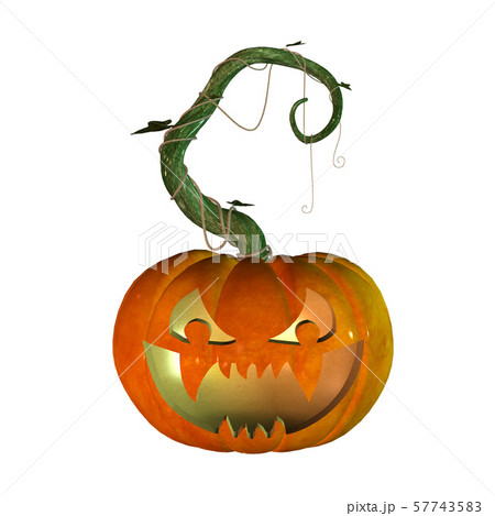 3d Halloween pumpkin 57743583