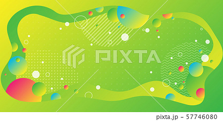 Colorful abstract background and gradation using minimal geometry and wave shape as an element. 57746080