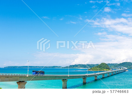 夏の絶景角島大橋【山口県】 夏の絶景角島大橋【山口県】 57746663