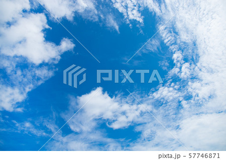 Blue sky background with cloud. 57746871