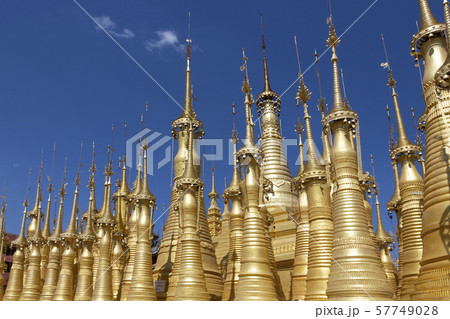 Shwe Inn Thein Paya Temple - Shan State - Myanmar Shwe Inn Thein Paya Temple - Shan State - Myanmar 57749028