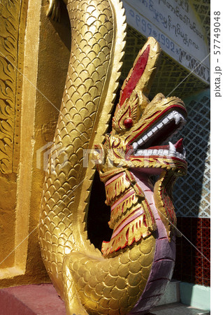 Serpent Deity - Mt Popa Buddhist Temple - Myanmar 57749048