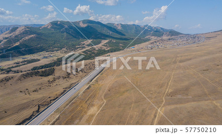 Mountain road in Republic of Dagestan, Caucasus, Russia 57750210