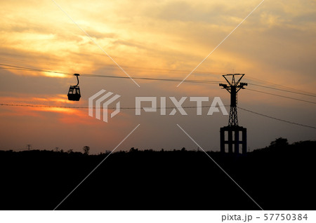 Bedaghat cable ropeway ride, Madhya Pradesh, India Bedaghat cable ropeway ride, Madhya Pradesh, India 57750384