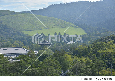 【奈良県】大和の山並み風景 57750446