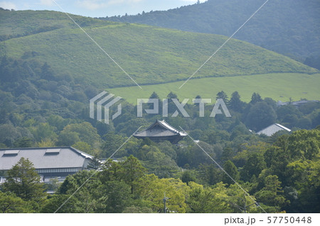 【奈良県】大和の山並み風景 57750448