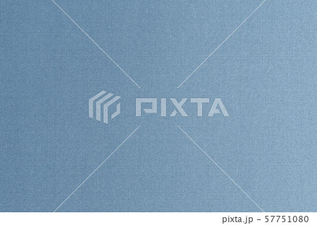 Fine authentic silk fabric texture pattern background in shiny dark blue silver grey color 57751080