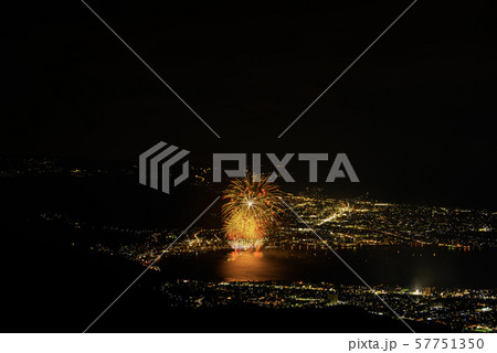 高ボッチ高原から全国新作花火競技大会を望む 57751350