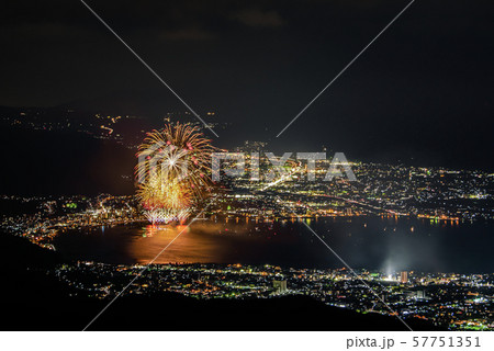 高ボッチ高原から全国新作花火競技大会を望む 高ボッチ高原から全国新作花火競技大会を望む 57751351