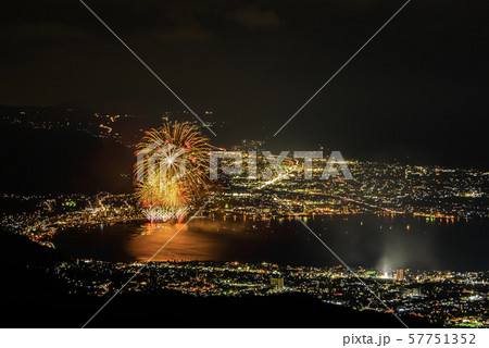 高ボッチ高原から全国新作花火競技大会を望む 57751352