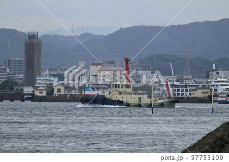 大牟田市 三池港 台風避難、 大牟田市 三池港 台風避難、 57753109