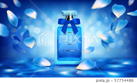 Elegant glass bottle for women perfumes 57754486