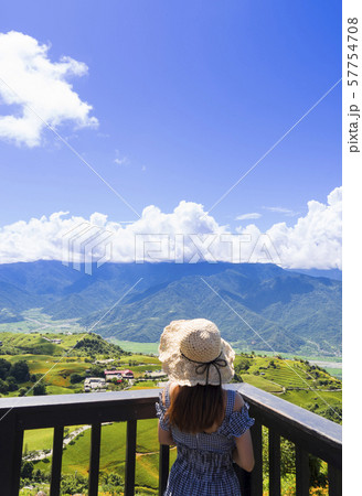 花畑 台湾 山脈 57754708