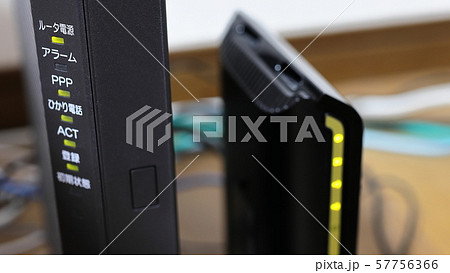 モデムイメージ　ルーターイメージ 57756366