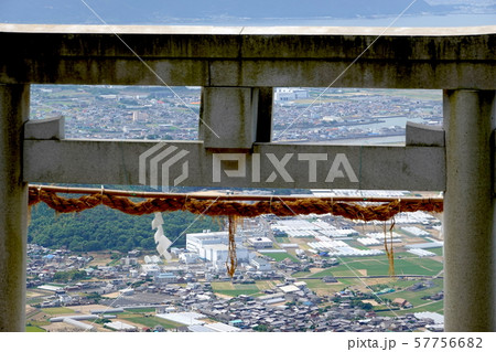 高屋神社本宮 天空の鳥居 天空の参道 香川県観音寺市 高屋神社本宮 天空の鳥居 天空の参道 香川県観音寺市 57756682