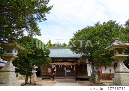 高屋神社本宮 天空の鳥居 天空の参道 香川県観音寺市 57756732