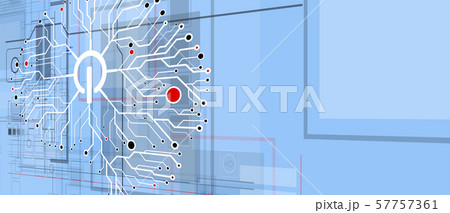 Conceptual technology illustration of artificial 57757361
