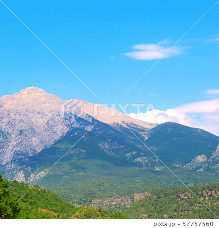 Beautiful mountain landscape and sky. Beautiful mountain landscape and sky. 57757560