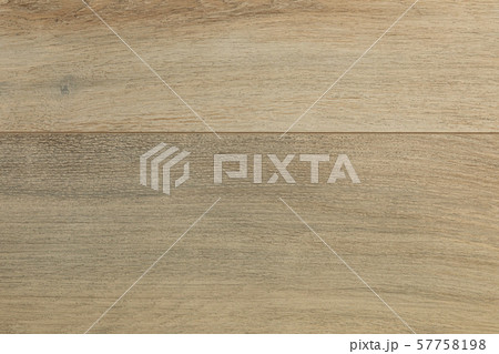 Flatlay of bass-wood laminate floor covering of flaxen color Stock