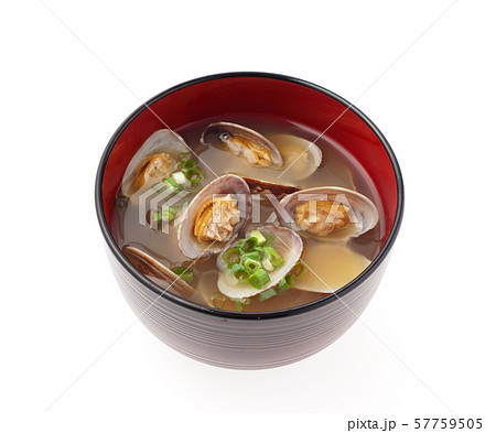 あさりの味噌汁 57759505