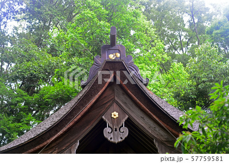 上賀茂神社賀茂山口神社 上賀茂神社賀茂山口神社 57759581
