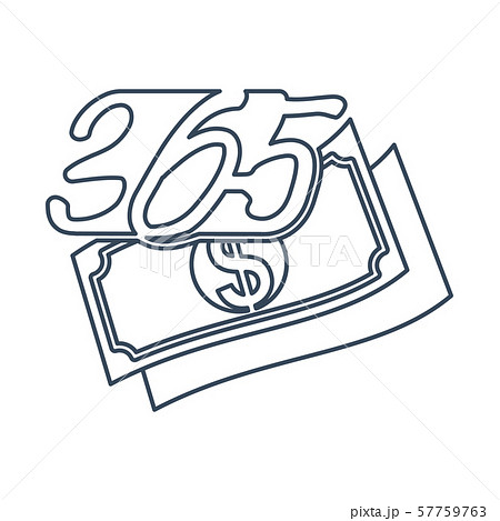 money finance 365 infinity logo icon design 57759763