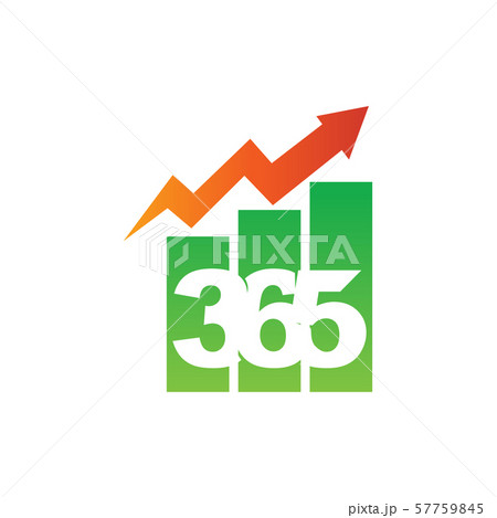 bar business 365 infinity logo icon design 57759845