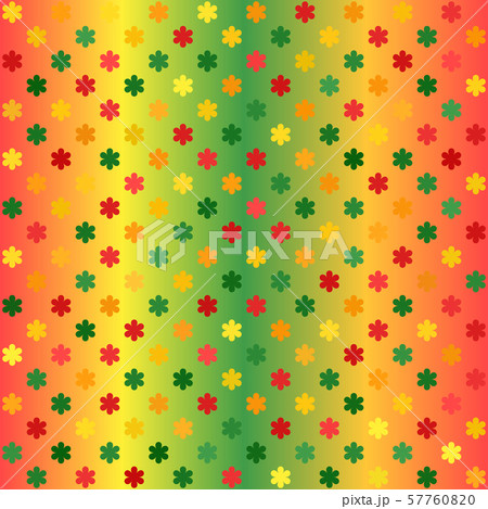 Glowing flower pattern. Seamless vector gradient 57760820