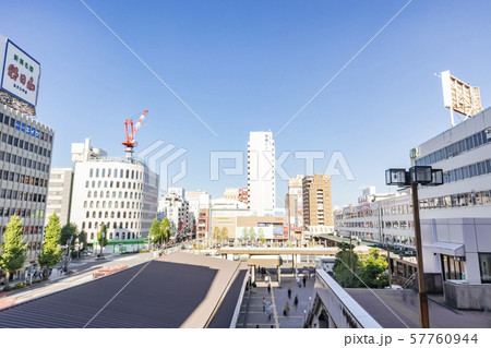 新潟駅万代口の街並み 57760944