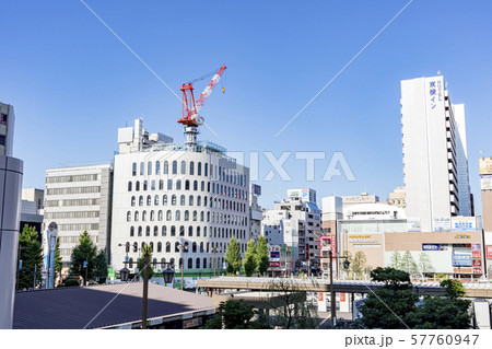 新潟駅万代口の街並み 57760947