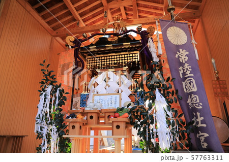 石岡のお祭り、お神輿　　　　　　　　　関東三大祭り 57763311