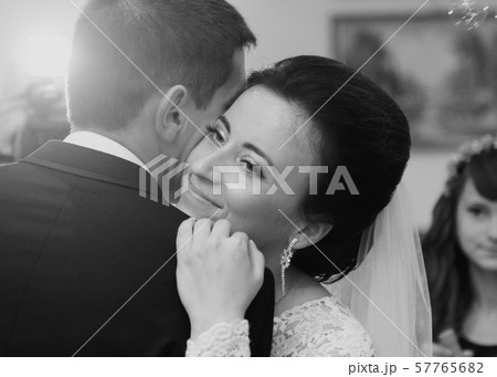Happy bride and groom Happy bride and groom 57765682
