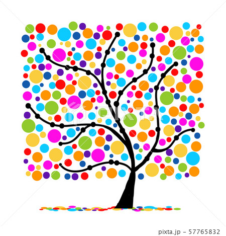 Abstract funny tree for your design Abstract funny tree for your design 57765832
