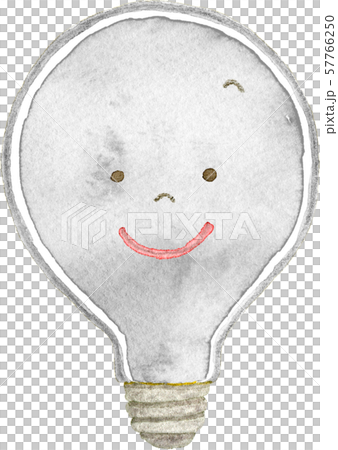 A Light Bulb That Has Gone Out Of Light Stock Illustration