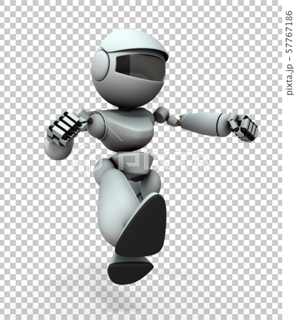 驚いて後ずさるロボット 驚いて後ずさるロボット 57767186