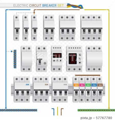 electric circuit breaker set 57767780