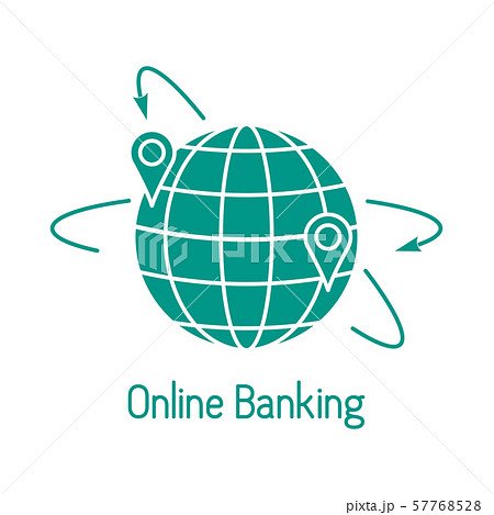 Electronic payment, internet finance Earth 57768528