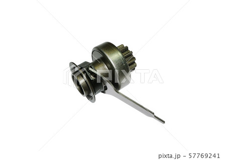 Bendix Drive starter. Detail for starter of automobile. starter drive for motor starter Bendix Drive starter. Detail for starter of automobile. starter drive for motor starter 57769241