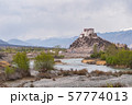Stakna monastery above Indus river with view of 57774013