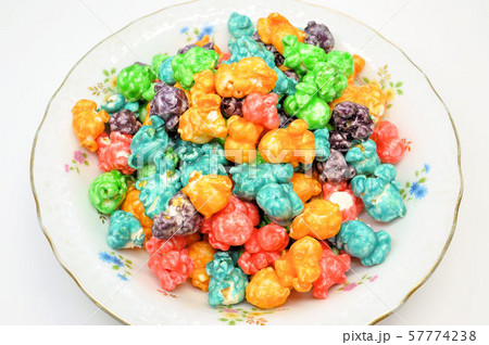 カラフルポップコーン 57774238