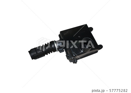 Inlet air filter of a car on an isolated white background	 57775282